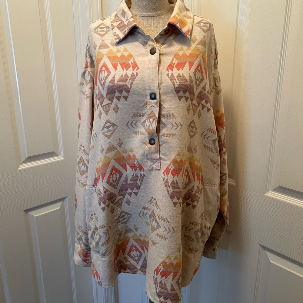 Pendleton Pullover Beach Tunic With Pockets - image 5